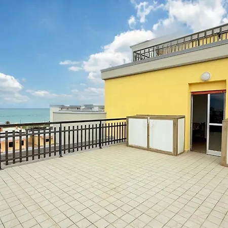 Apartament Se164 - Marotta, Trilocale Vista Mare Con Terrazzo *