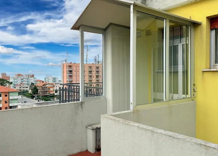 Se164 - Marotta, Trilocale Vista Mare Con Terrazzo