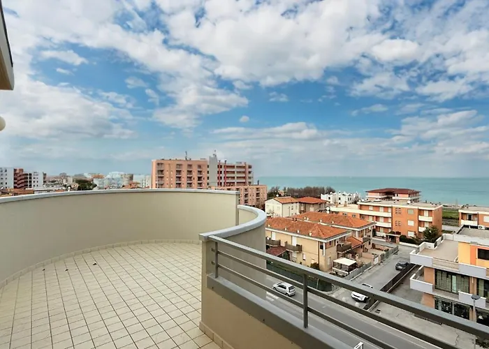 Se164 - Marotta, Trilocale Vista Mare Con Terrazzo *