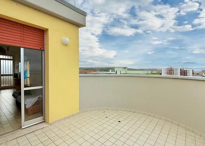 Appartamento Se164 - Marotta, Trilocale Vista Mare Con Terrazzo